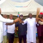 Senator Onyewuchi, APC chairmen receive Ex-LP Candidate, Amaechi into the ruling Party